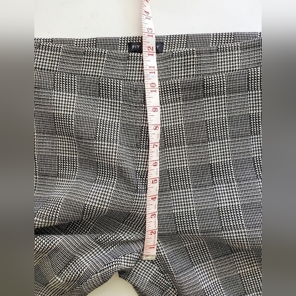 2/$35 Sale FIT SIGHT Comfort Trouser Highrise Plaid  with comfort waist  Sz 12 - Picture 7 of 11